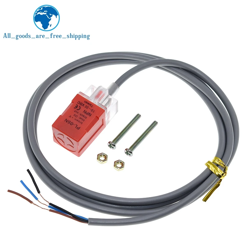 TZT PL-05N Inductive Proximity Sensor Switch 5mm Detection NPN Out DC10-30V Normal Open NO For Arduino