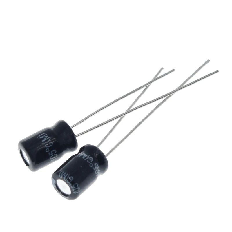 TZT 50/100PCS Higt quality 50V10UF 5*7mm 10UF 50V 5*7 Electrolytic capacitor