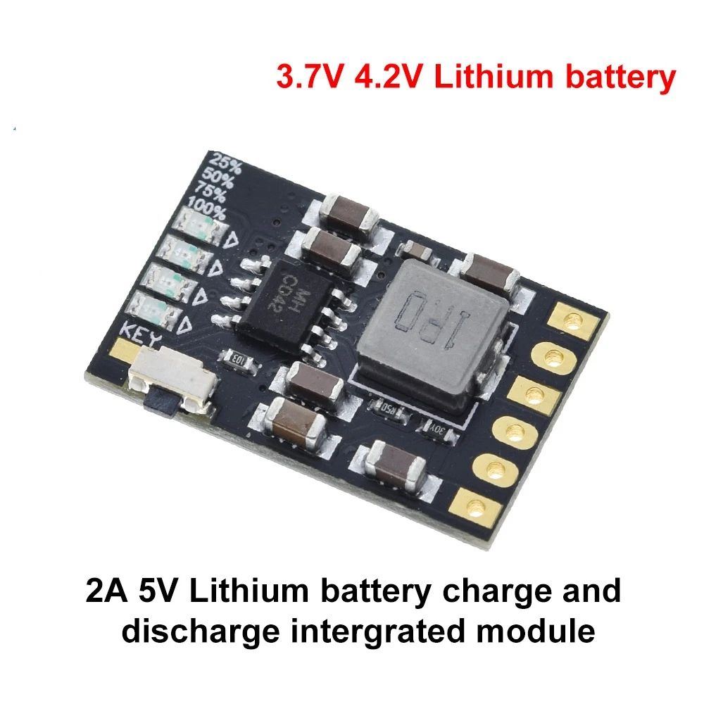1/3/5pcs DC 5V 2.1A Mobile Power Diy Board 4.2V Charge/Discharge(boost)/battery protection/indicator module 3.7V lithium 18650