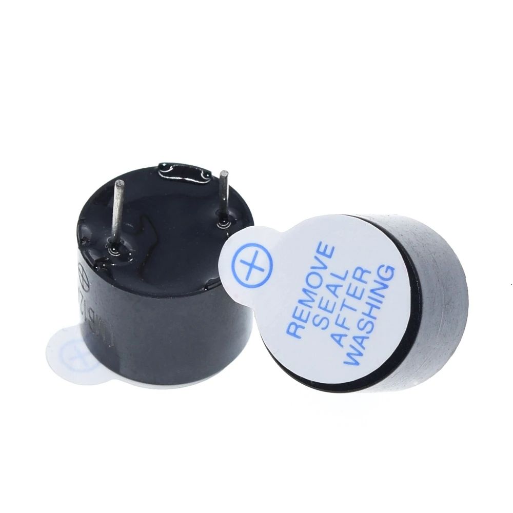 TZT 10/30pcs New Arrival 10pcs 5v Active Buzzer Magnetic Long Continous Beep Tone 12*9.5mm