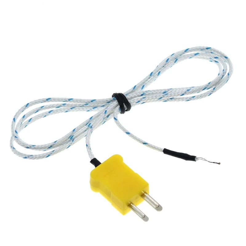 TZT 1/3PCS K type surface thermocouple temperature sensor 1m wire thermocouple probe -20~500C