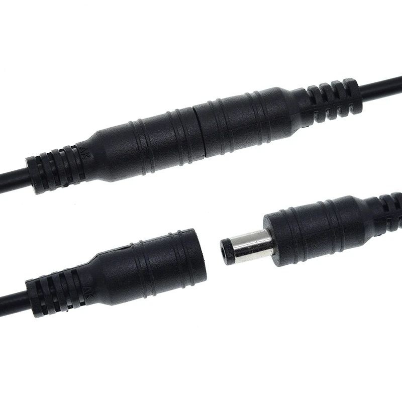 TZT 5.5x2.1 Plug DC male or Female Cable Wire Connector For 3528 5050 LED Strip Light For diy