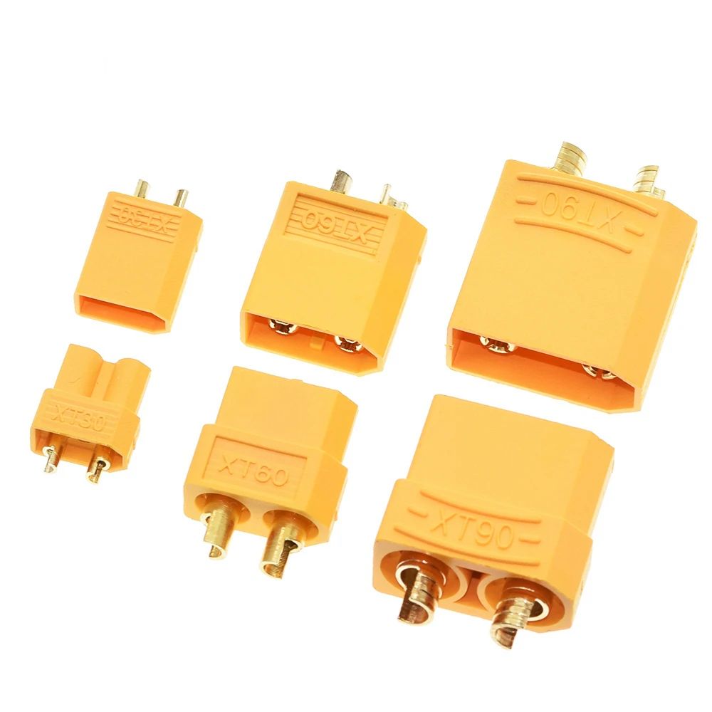 TZT 1/3Pair XT30 XT60 XT90 Male Female Bullet Connectors Plugs For RC Lipo Battery Wholesale DIY