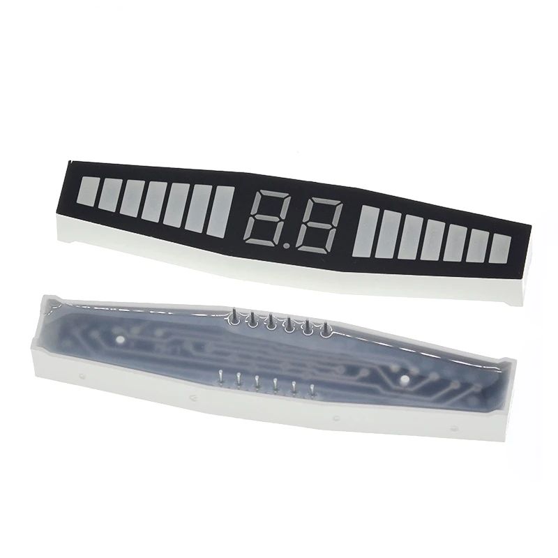 TZT 1/3PCS Reversing Radar Display 0.36 Connected Digital Tube LED Seven Segments Gongyang Green/Yellow/Red Three Colors