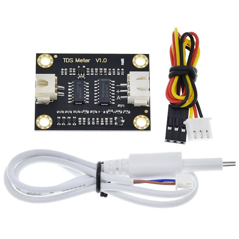 TZT TDS Sensor Meter V1.0 Board Module Water Meter Filter Measuring Water Quality For Arduino UNO R3