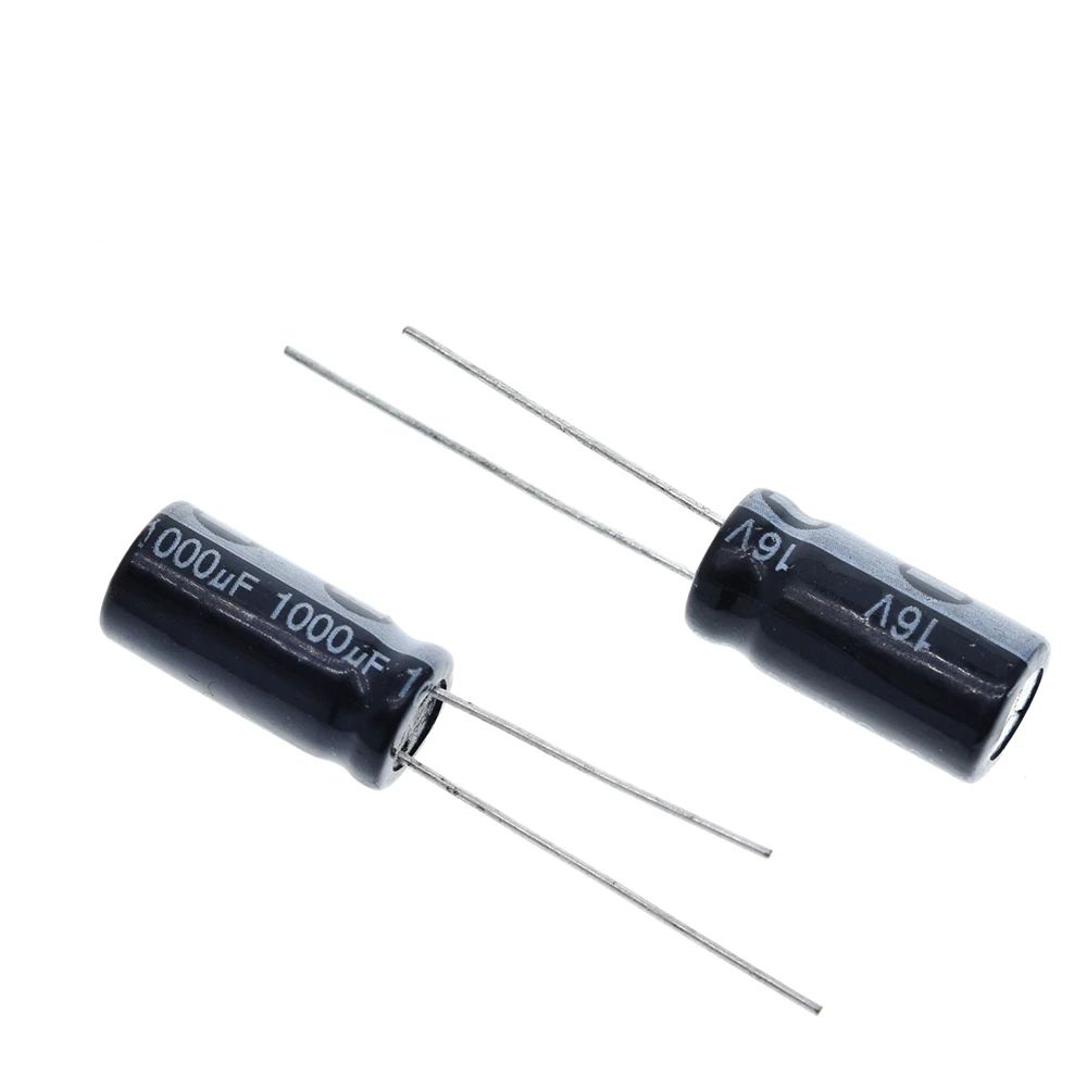 TZT 10/50PCS 1000 uF 16 V 8*16 DIP aluminum Electrolytic capacitor 1000uF 16V 16V 1000uF 16 V 1000 uF