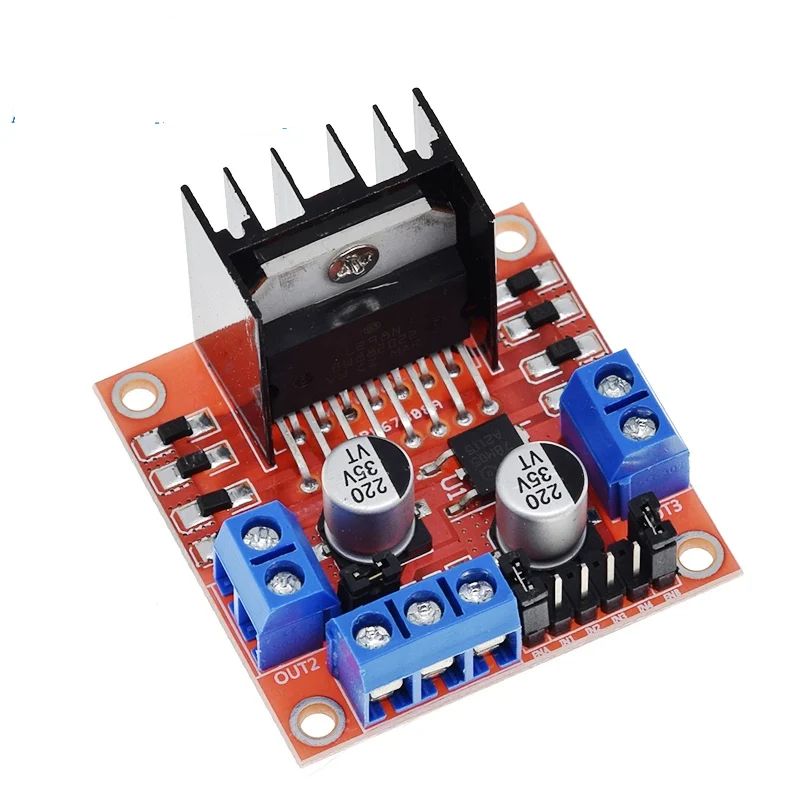 1/3pcs Dual H Bridge DC Stepper Motor Drive Controller Board Module L298N
