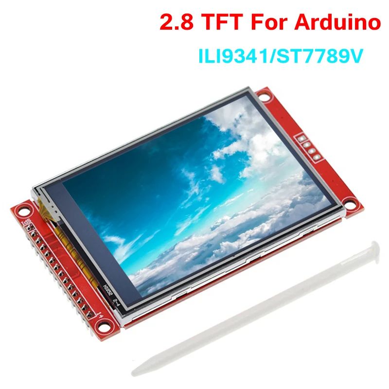 TZT 240x320 2.8″ SPI TFT LCD Touch Panel Serial Port Module ILI9341 / ST7789V 2.8 Inch SPI Serial Display With/Without Touch