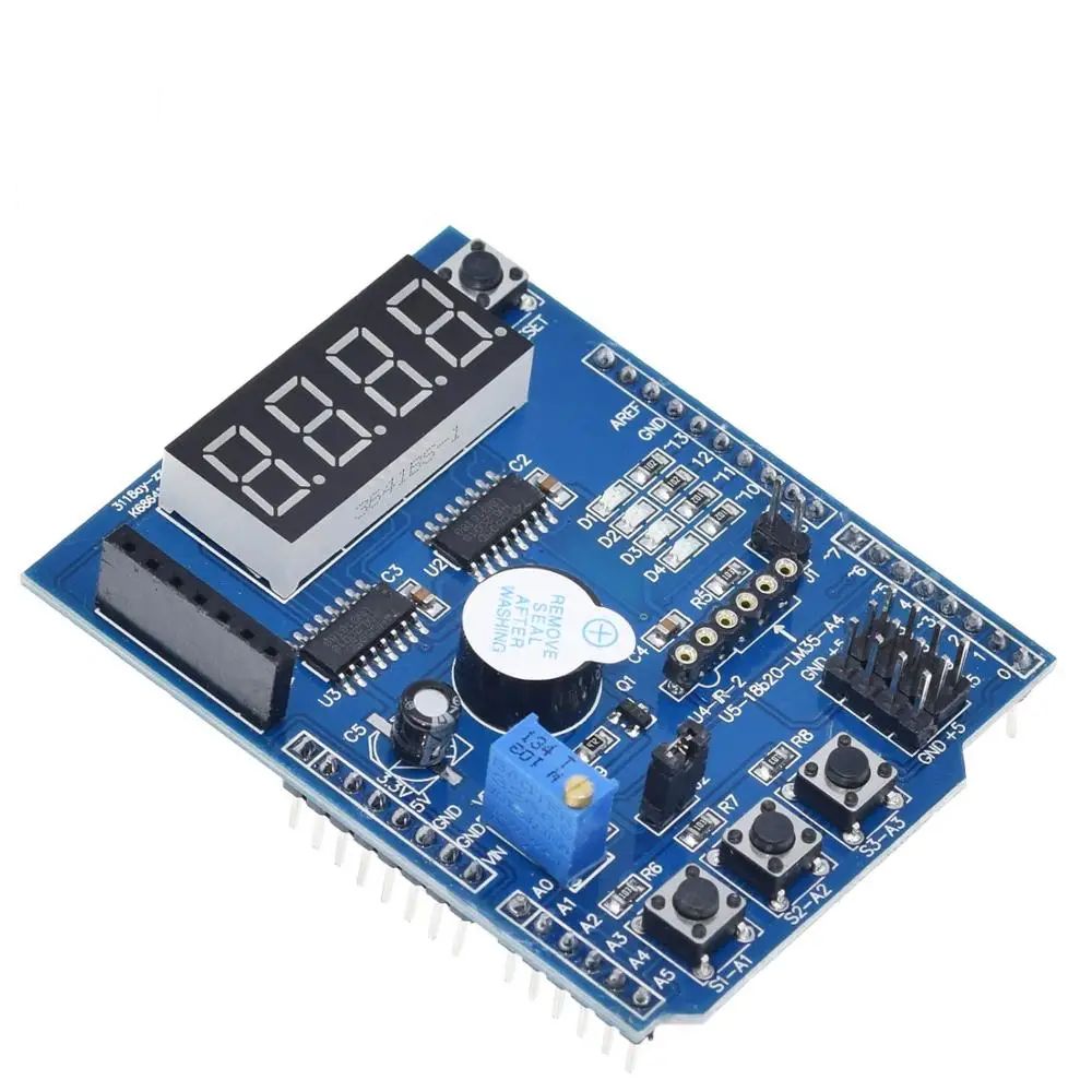TZT 1/3PCS Multifunctional expansion board kit based learning for arduino UNO r3 LENARDO mega 2560 Shield