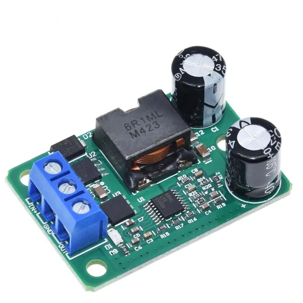 1/3PCS 24V/12V To 5V/5A 25W DC-DC Buck Step Down Power Supply Module Synchronous Rectification Power Converter