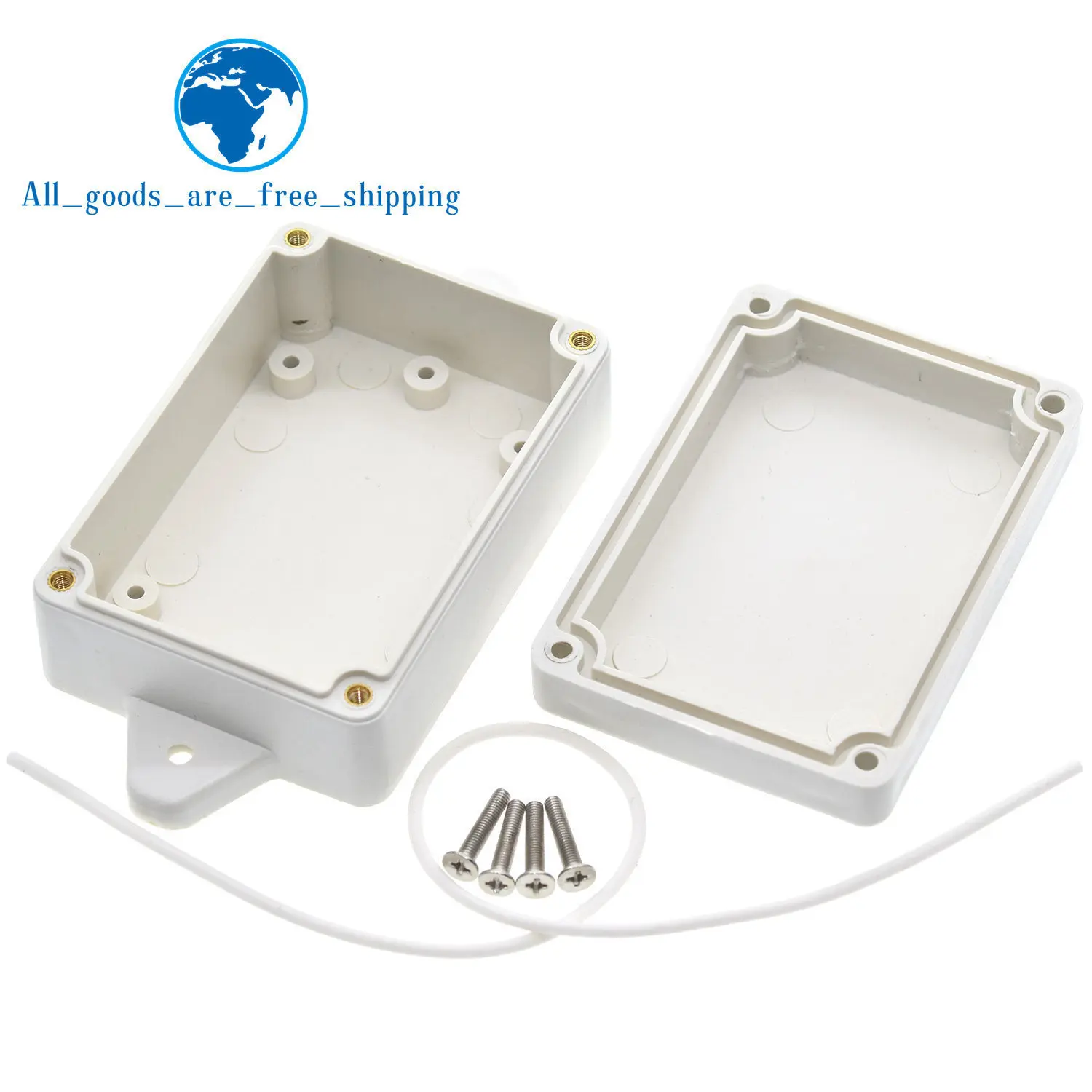 TZT 85x58x33mm Waterproof Cover Plastic Electronic Cable Project Box Enclosure Case DIY