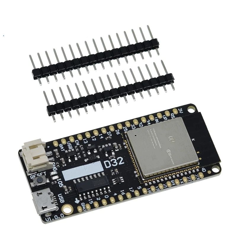 TZT LOLIN D32 V1.0.0 - wifi & bluetooth board based ESP-32 esp32 ESP-WROOM-32 4MB FLASH Arduino MicroPython Compatible