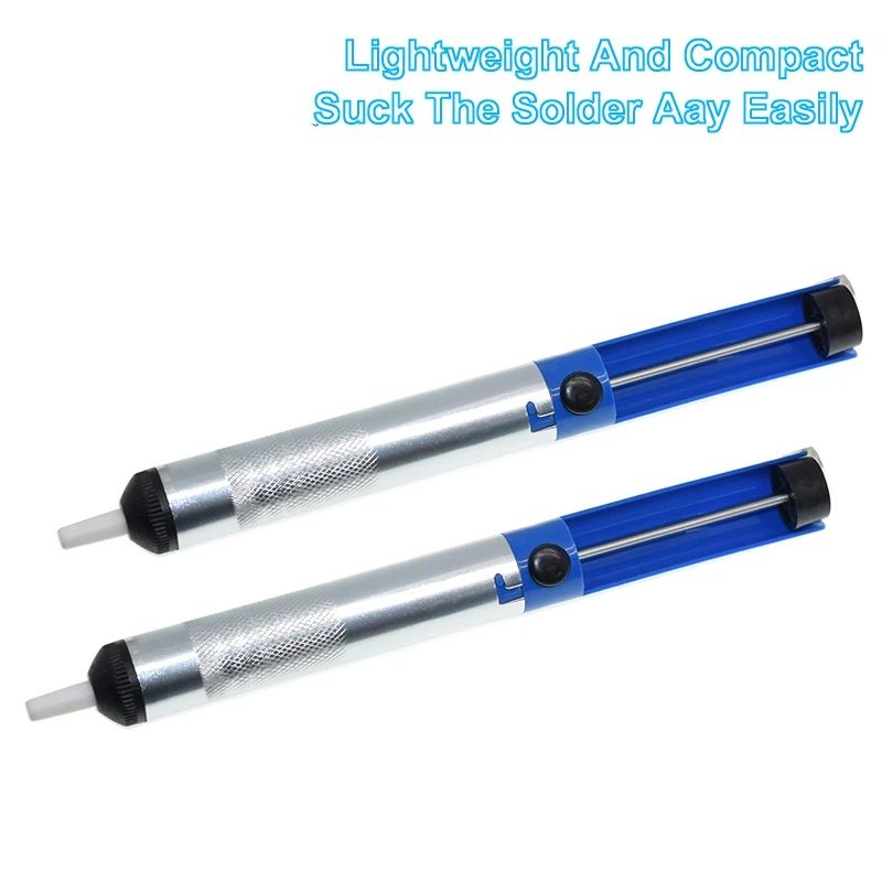 Aluminum Metal Desoldering Pump Suction Tin Gun Soldering Sucker Pen Removal Vacuum Soldering Iron Desolder Hand Welding Tools