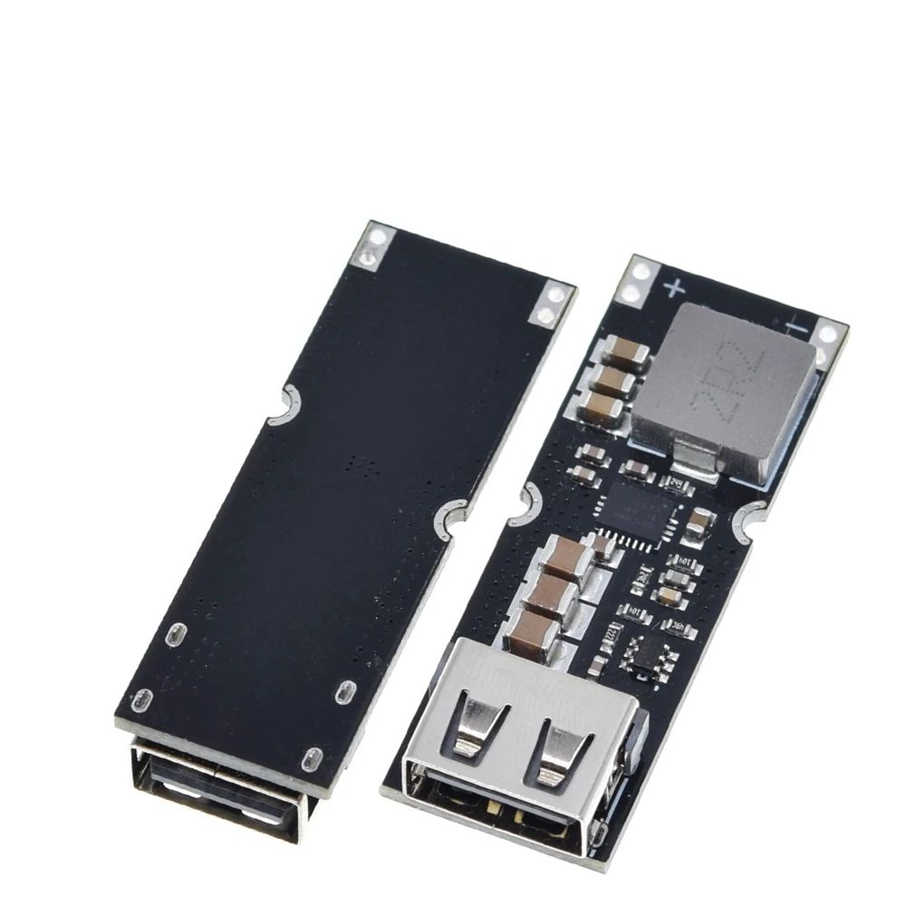 TZT 1/3pcs Single Cell Lithium Battery Boost Power Module Board 3.7V 4.2V Liter 5V 9V 12V USB Mobile Phone Fast Charge TPS61088