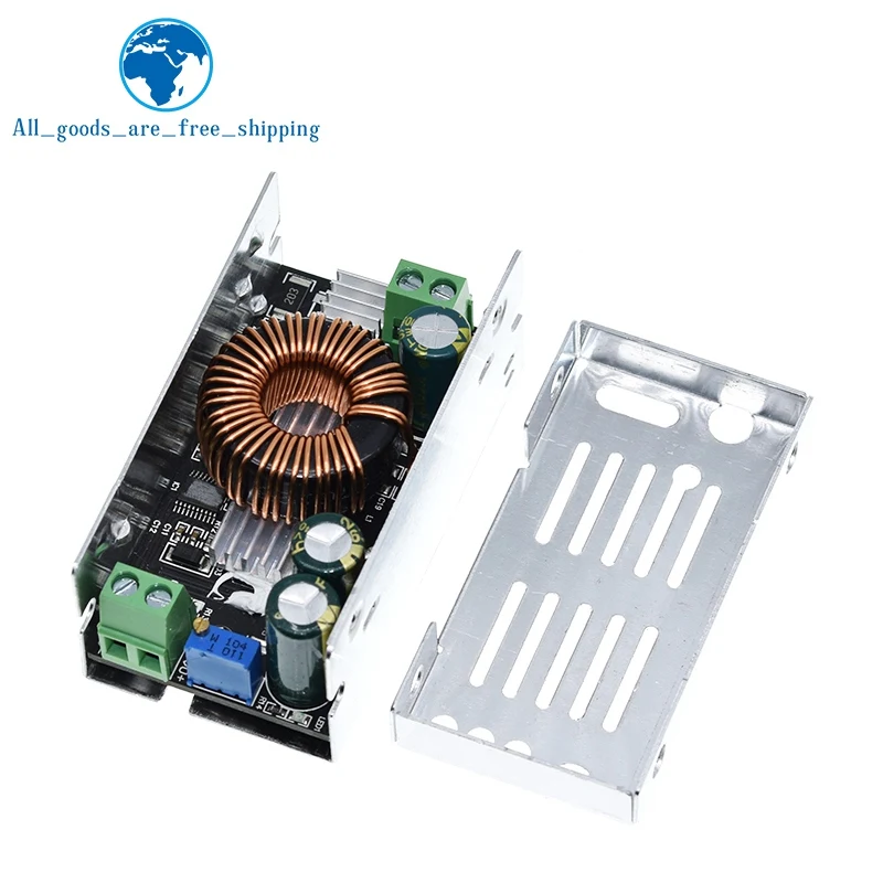 TZT 100W 6A DC-DC Buck Converter 10-90V 12V 24V 36V 48V 60V 72V to 1.5V-60V 5V 15V 19V Step-down Power Voltage Regulator Module