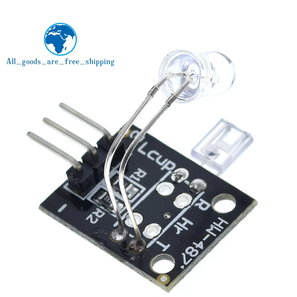 TZT 1/3PCS KY-039 5V Heartbeat Sensor Senser Detector Module By Finger For Arduino