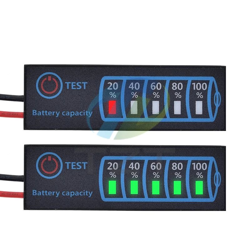 1/3PCS Battery Level Indicator 3S Ternary Lithium Battery Lithium Iron Phosphate Lead-Acid Battery Capacity Display Tester Meter