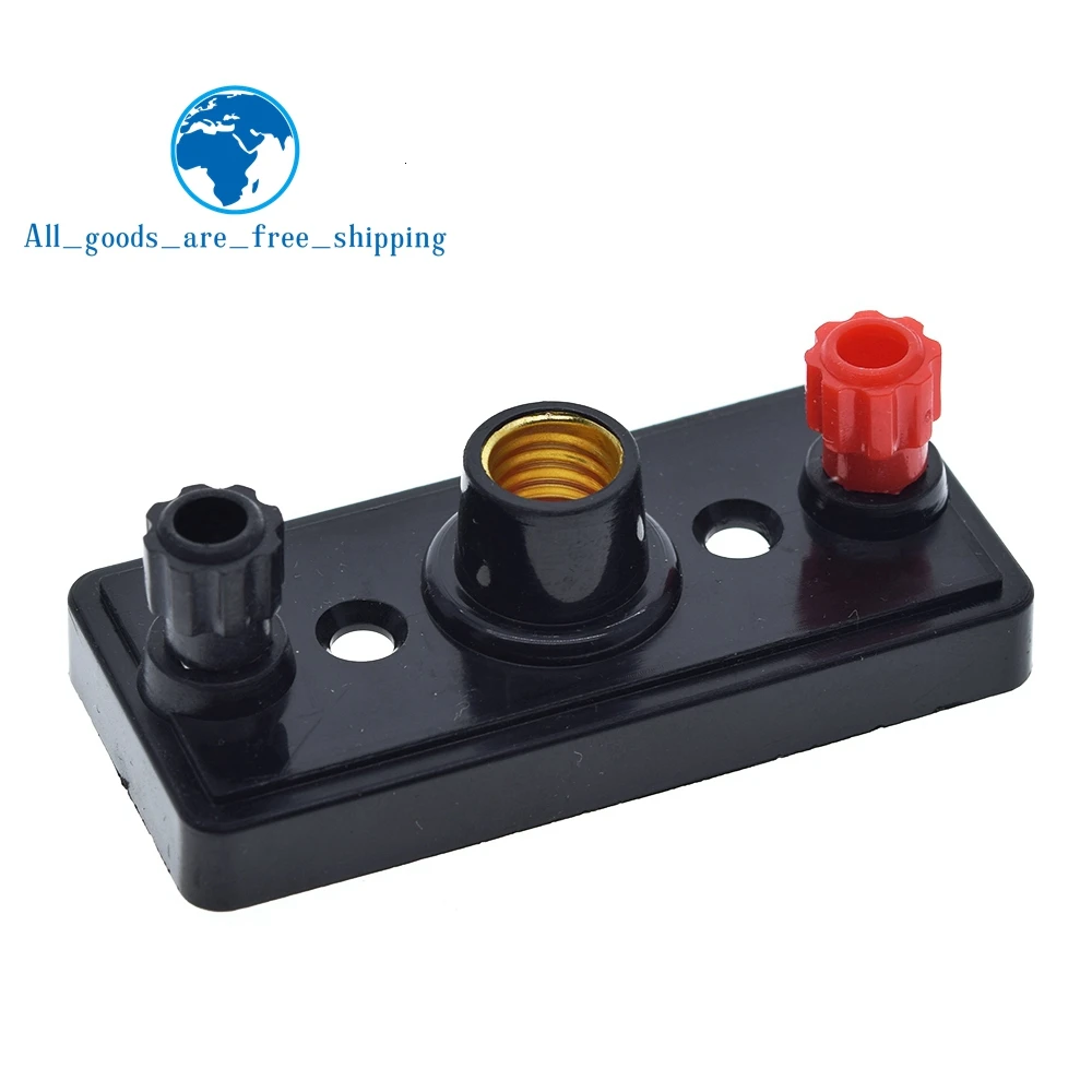 TZT 1/3PCS Screw Small Lamp Bases Electricity Physical Experiment Instrument Equipment School Teaching Small Lamp Holder