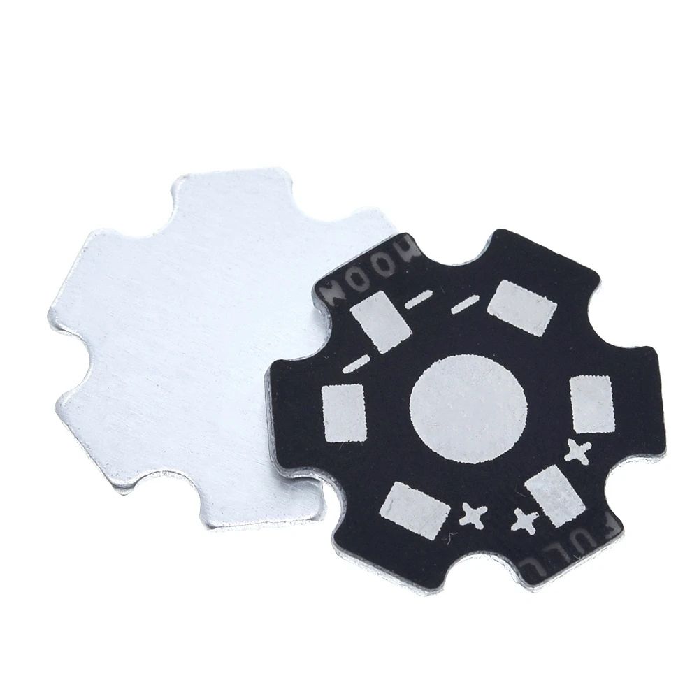 10/50pcs/lot TZT 1W 3W 5W High Power LED Heat Sink Aluminum Base Plate