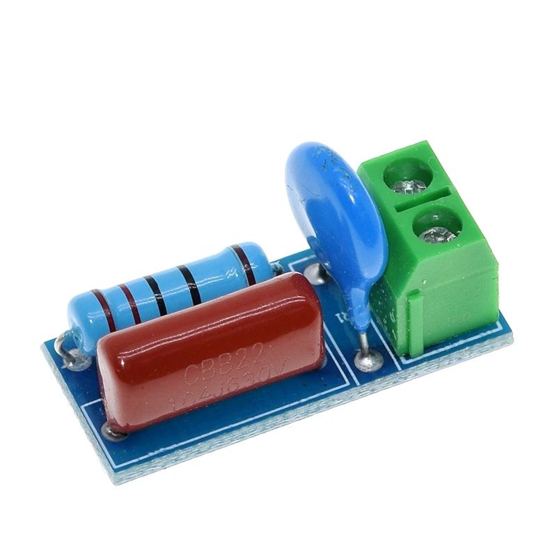 1/3/5PCS AC/DC 5V-400V RC Absorption/Snubber Circuit Module Relay Contact Protection Resistance Surge 6V 9V 12V 24V 110V 220V