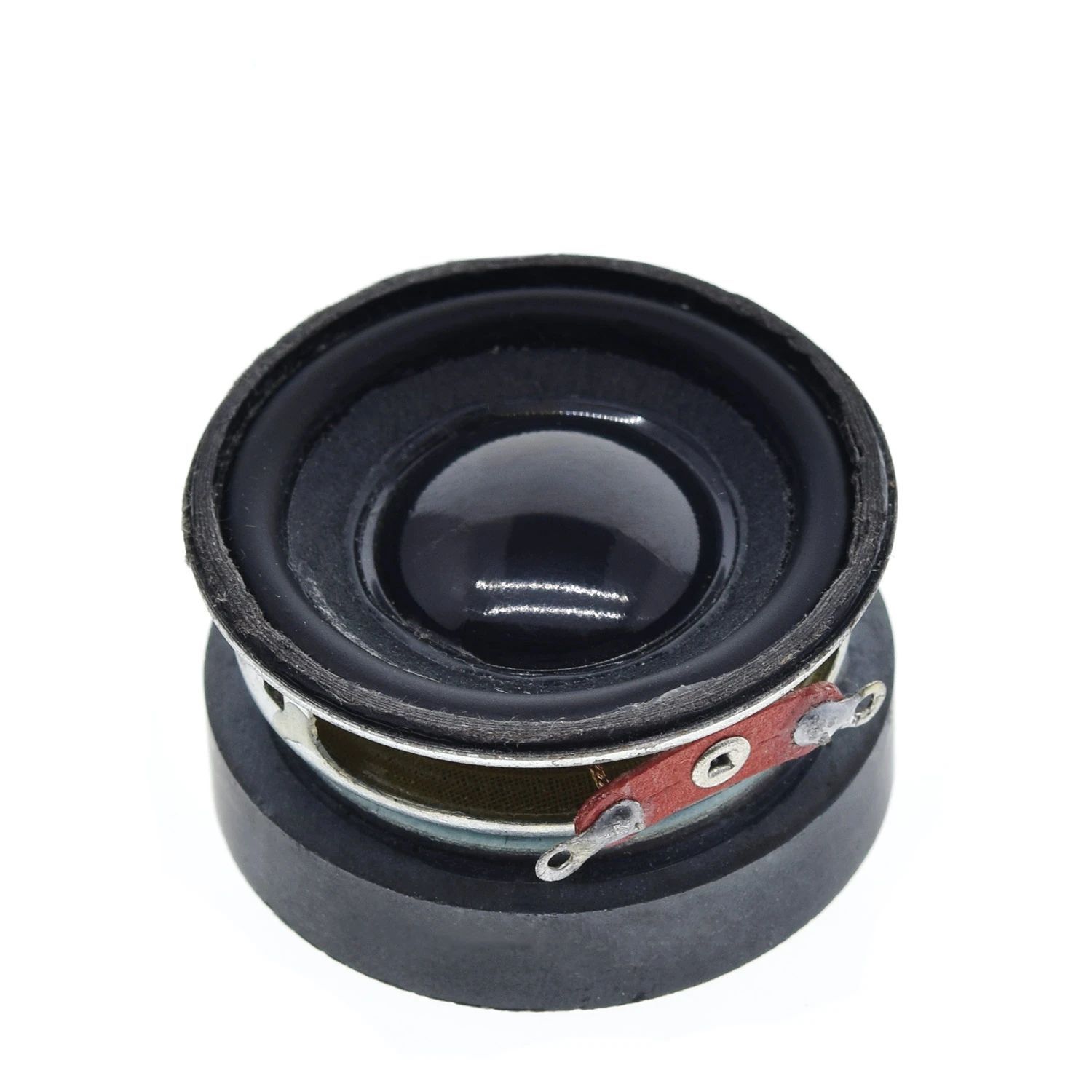 TZT 1/3PCS Acoustic Loudspeaker 4R 3W 40MM Speaker 36MM External Magnetic Black Hat PU Edge