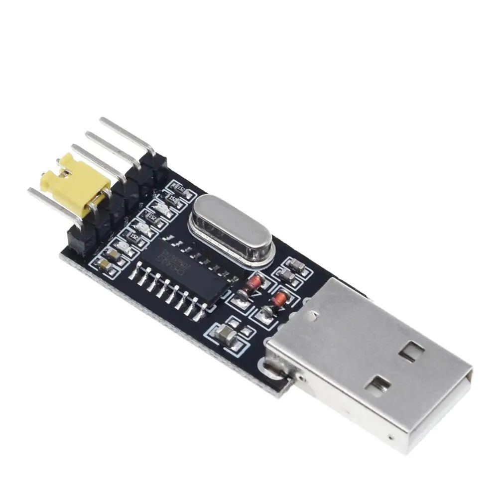 TZT 1/3PCS CH340 module USB to TTL CH340G upgrade download a small wire brush plate STC microcontroller board USB to serial
