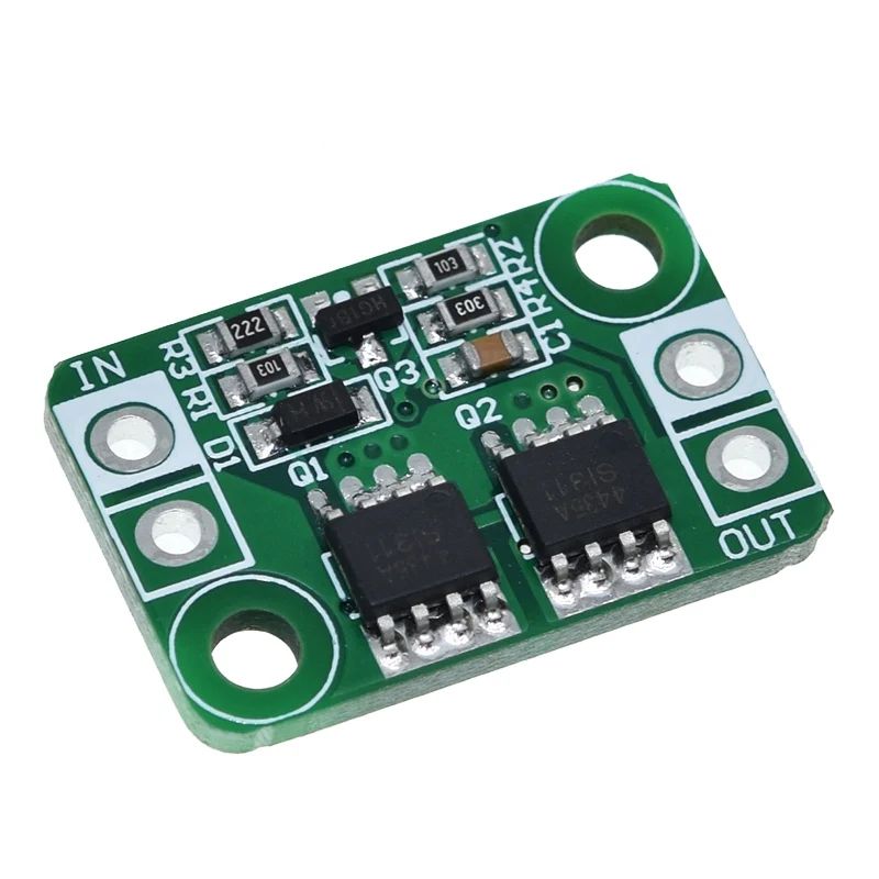 TZT DC 3-30V 4A Ideal Diode Module Battery Charging Charger Anti Reverse Connection Power Protection Board Module Common Ground