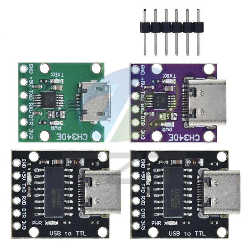 TZT 1/3PCS CH340N SOP8 USB to TTL Module Pro Mini Downloader Replaces CH340G CH340E CH340C CH9340 For Arduino ESP32