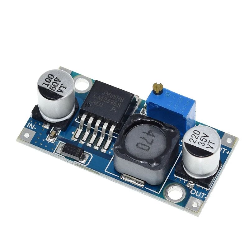 TZT 1/3/5/10pcs LM2596 DC to DC Buck Converter 3.0-40V to 1.5-35V Power Supply Step Down Module