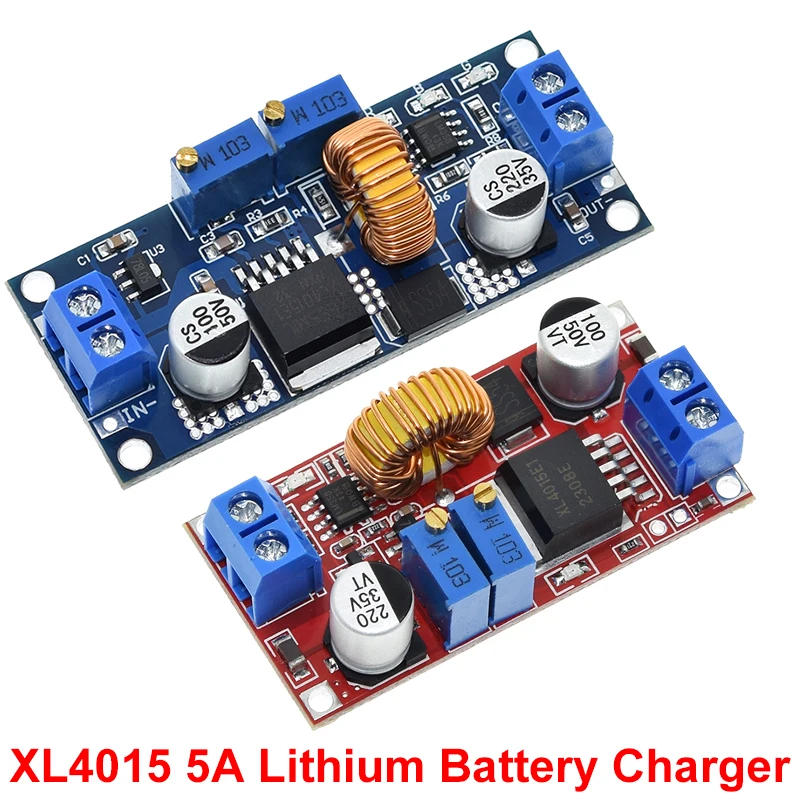 TZT 5A DC to DC CC CV Lithium Battery Step down Charging Board Led Power Converter Lithium Charger Step Down Module XL4015