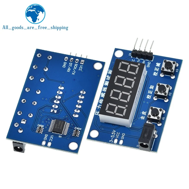 TZT Load Cell HX711 AD Module Weight Sensor Digital Display Electronic Scale Weighing Pressure Sensors for arduino