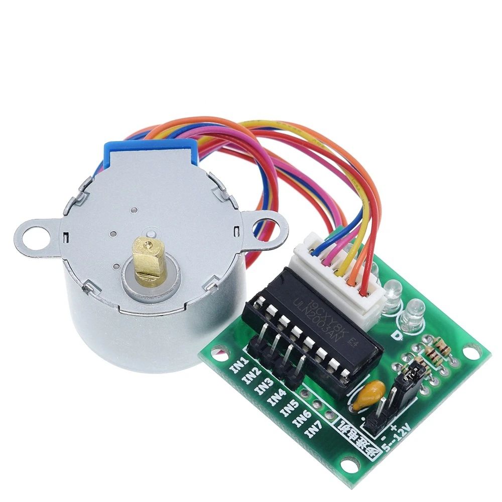 TZT 1/2LOTS 28BYJ-48-5V 4 phase Stepper Motor+ Driver Board ULN2003 for Arduino 1 x Stepper motor +1x ULN2003 Driver board