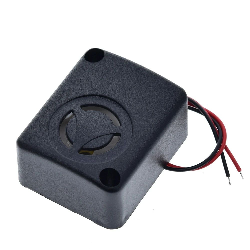 1/3PCS Anti-theft Car Burglar Alarm 6/12/15V 120dB Active High Decibel Buzzer Safe Box Burglar Alarm Car Accessories QSI-4840