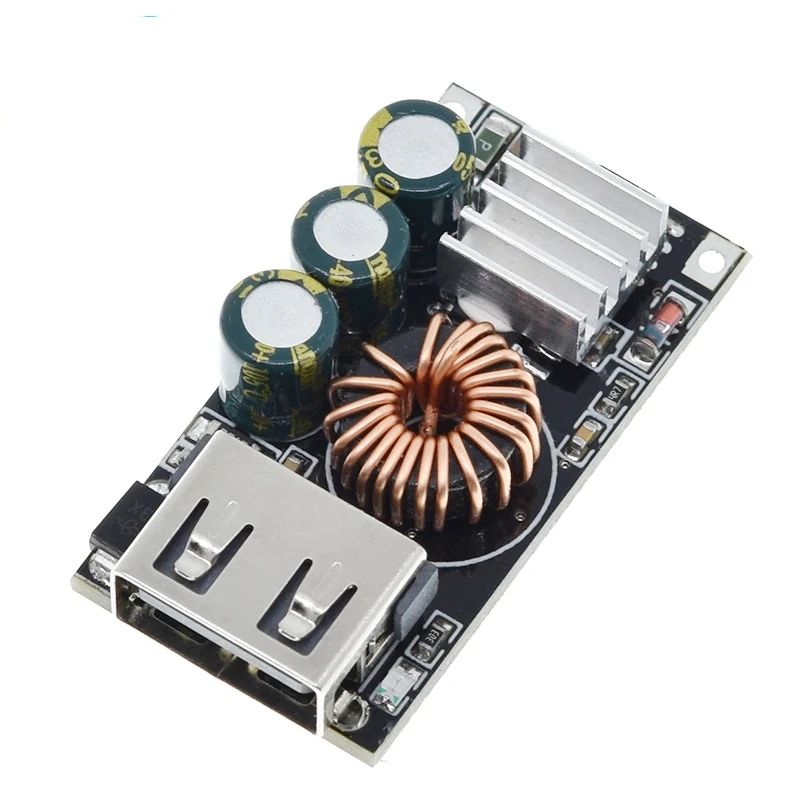 1/3PCS QC3.0 For Apple Huawei MTK Samsung DIY Fast Charger DC 5-32V 24W Step-down Module for Emergency Charging of Mobile Phone