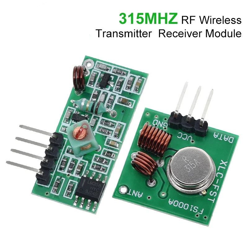 433 Mhz RF Transmitter and Receiver Module Link Kit for ARM/MCU WL DIY 315MHZ/433MHZ Wireless Remote Control for arduino Diy Kit