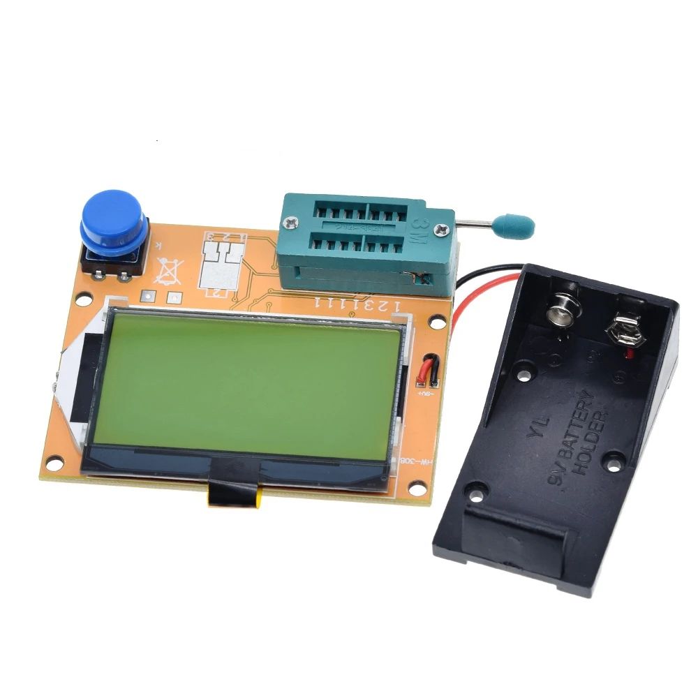 1/3PCS LCR-T4 Mega328 Transistor Tester Diode Triode Capacitance ESR Meter MOS/PNP/NPN L/C/R Well Working For arduino