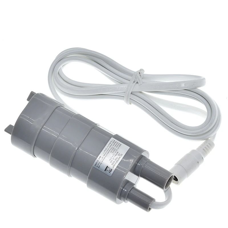TZT 1/3PCS DC 12V 600L/H high pressure Dc Submersible water Pump Three-wire Micro Motor Water Pump with adapter 5.5X2.1 USB