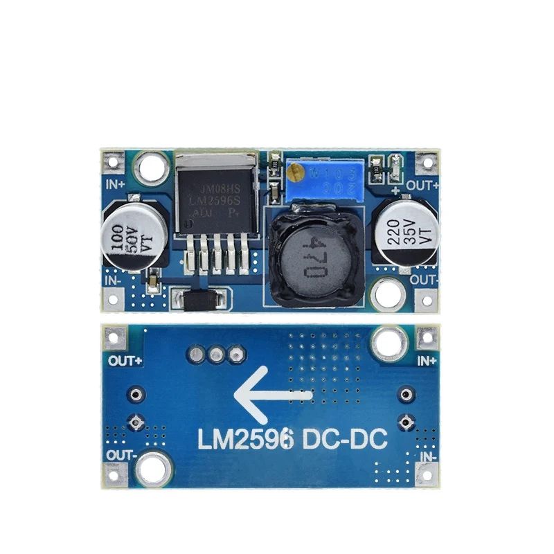 LM2596s DC-DC step-down power supply module 3A adjustable step-down module LM2596 voltage regulator 24V 12V 5V 3V