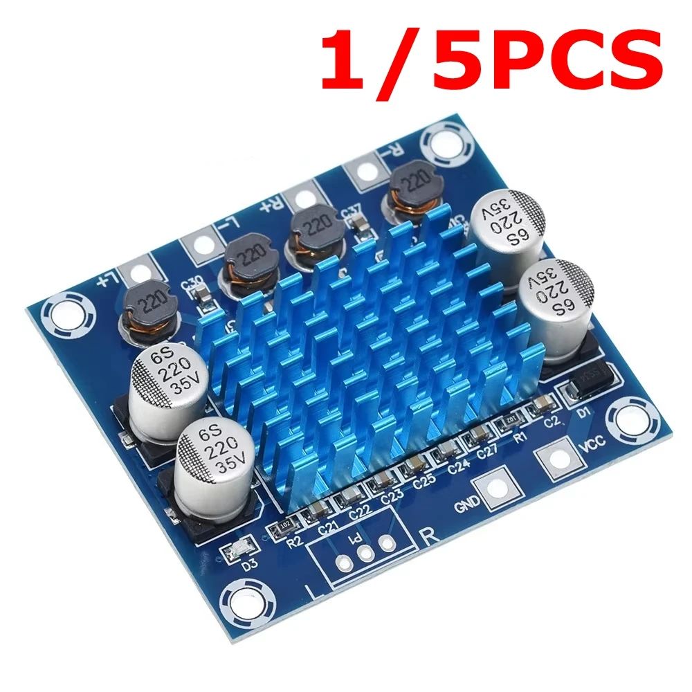 TZT 1/5PCS TPA3110 XH-A232 30W+30W 2.0 Channel Digital Stereo Audio Power Amplifier Board DC 8-26V 3A For DIY