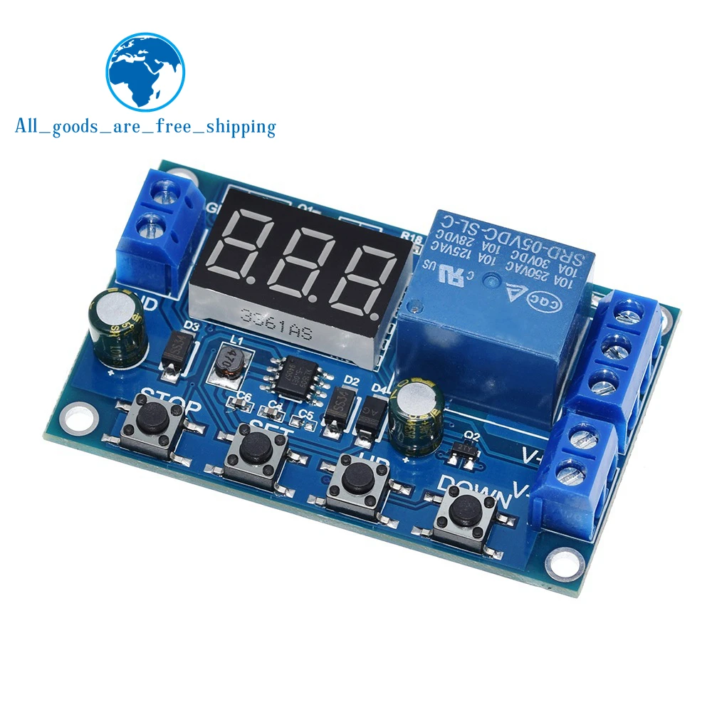 1/3PCS DC 6-40V Battery Charger Discharger Control Switch Undervoltage Overvoltage Protection Board Auto Disconnect Controller