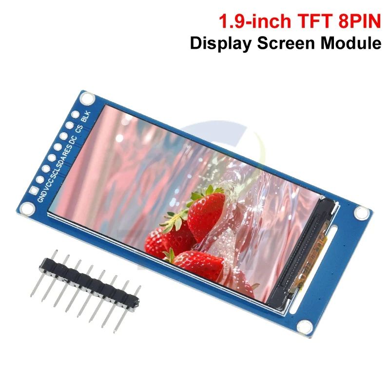 1/3PCS 1.9 Inch IPS Full Angle TFT Display Screen LCD Screen Color Display Module SPI Serial Port High-definition 170x320 ST7789