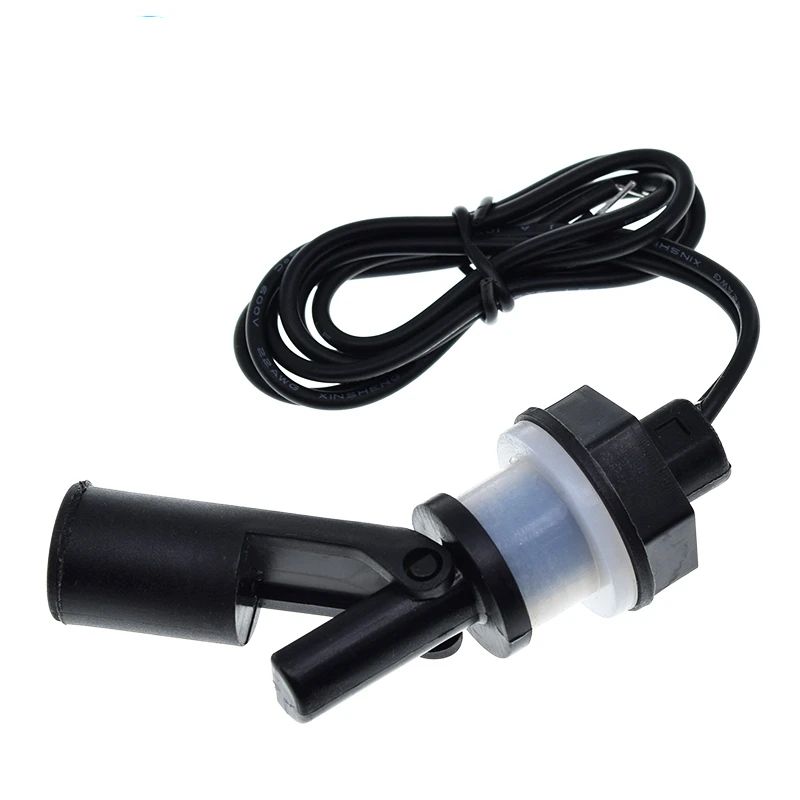 TZT 1/3Pcs Tank Pool Horizontal Water Level Switch Liquid Level Sensor Liquid PP Plastic Ball Float Switch For Arduino