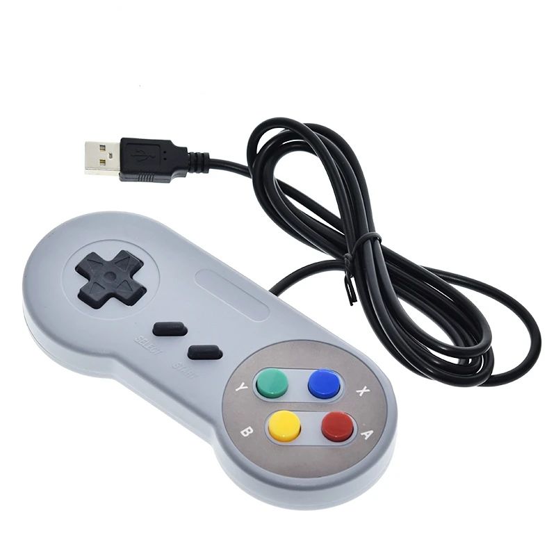 USB Game Controller Gaming Joystick Gamepad Controller for Nintendo SNES Game pad for Windows PC MAC Computer Control Joystick