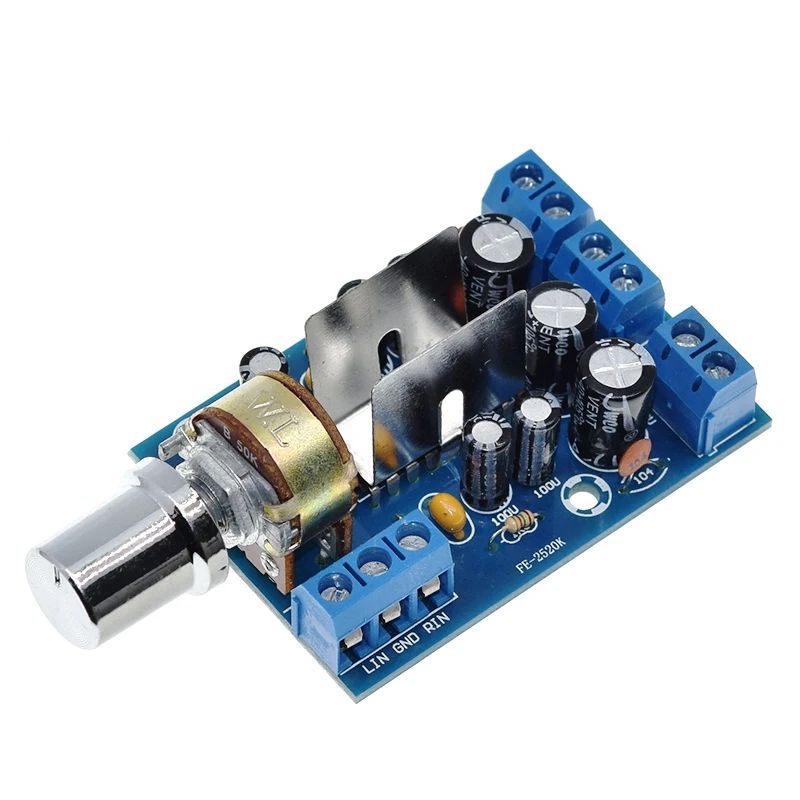 1/3PCS TEA2025B Mini Audio Amplifier Board Dual Stereo 2.0 Channel Amplifier Board For PC Speaker 3W+3W 5V 9V 12V CAR DIY KIT