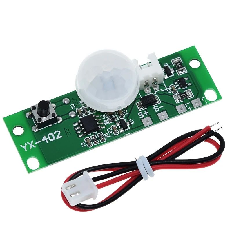 3.7V Solar Lamp Board Control Sensor Night Light Module Controller Module Infrared Human Body Induction Solar Circuit Board