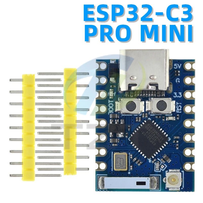 TZT ESP32-C3 Pro Mini Development Board WiFi Bluetooth Ultra-small Size ESP8266 ESP32 C3 ESP 32 For Arduino