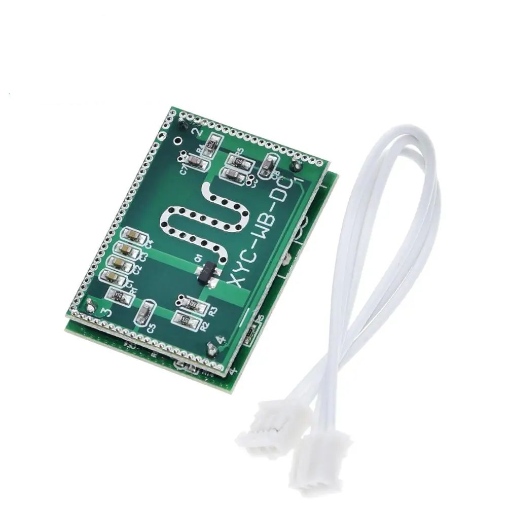 TZT 1/3PCS Strong Anti-jamming! 5.8GHZ Microwave Radar Sensor 6-9M Smart Trigger Switch Module 3.3-20V DC for Home Control