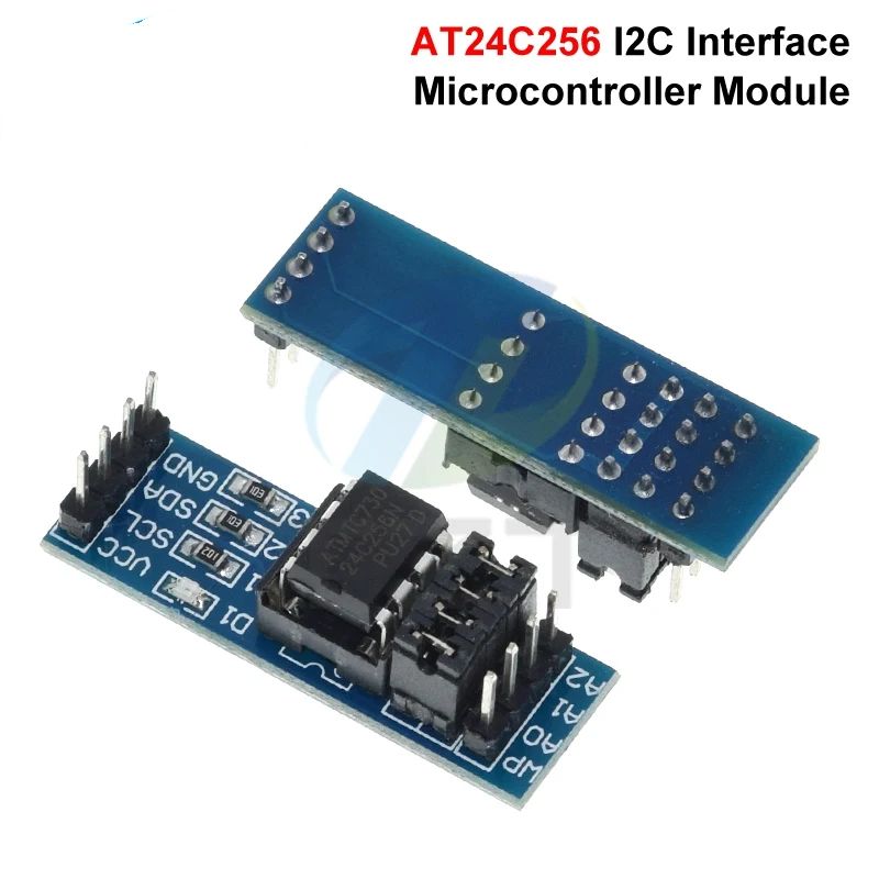 TZT 1/3PCS New AT24C256 24C256 I2C interface EEPROM Memory Module for arduino