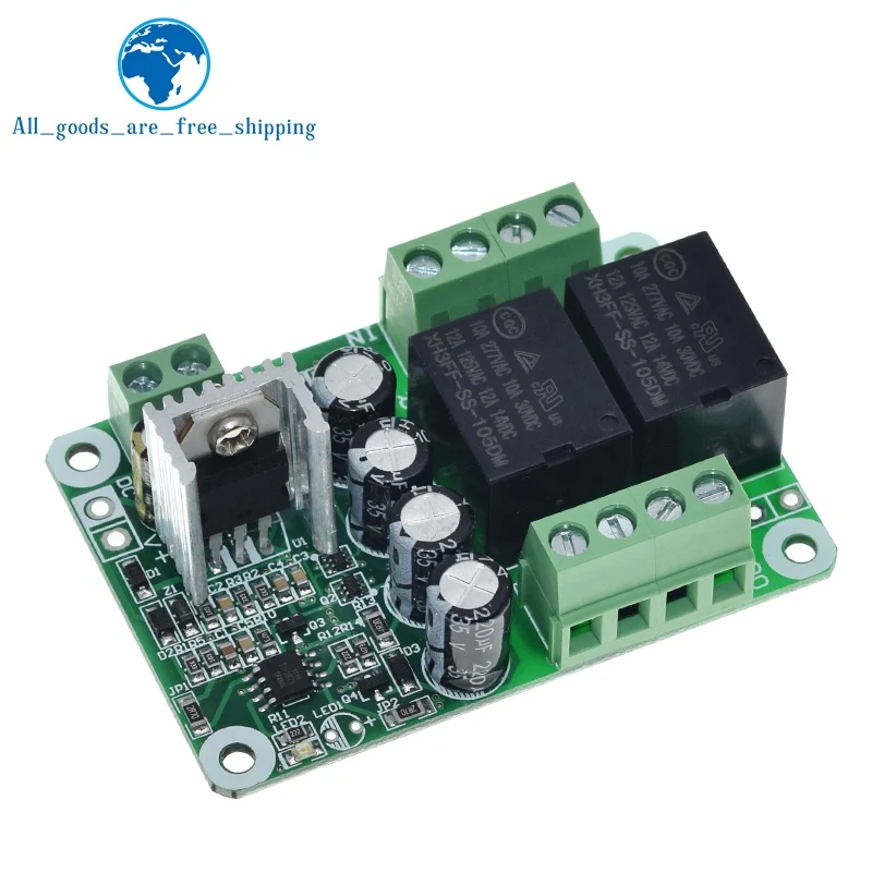 1/3pcs Power amplifier Speaker Protection Board Boot Delay DC Protect Sensitivity adjustable Stereo Amplifier Double Channel