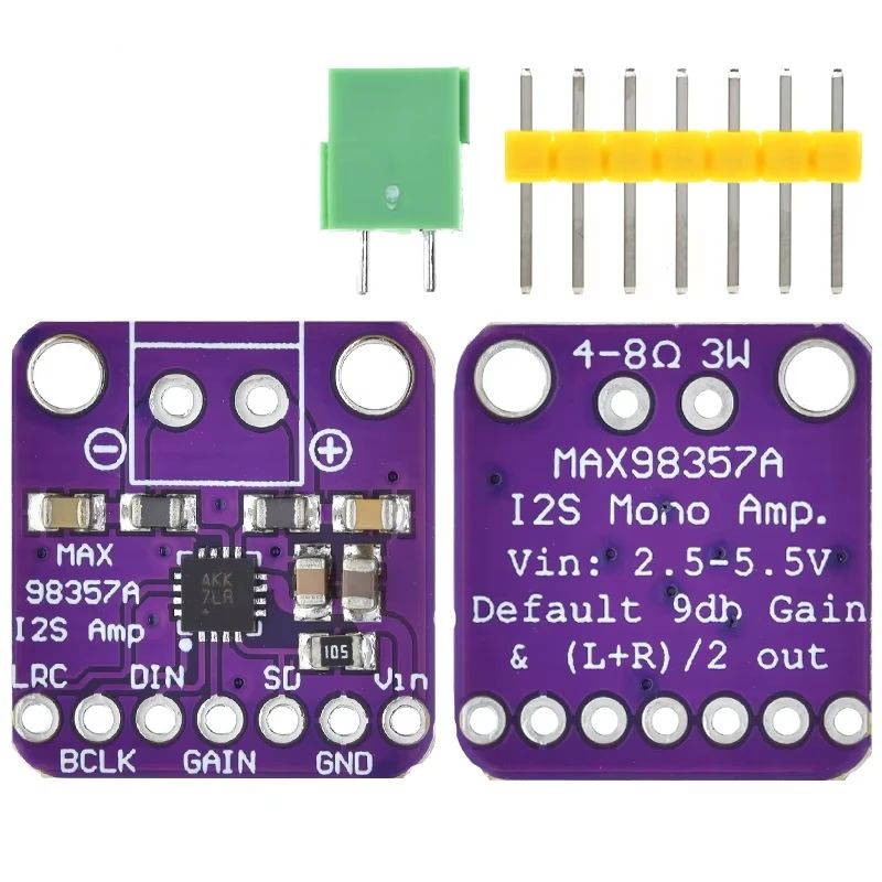 1/3PCS High Quality MAX98357 MAX98357A I2S 3W Class D Amplifier Breakout Interface I2S DAC Decoder for Audio